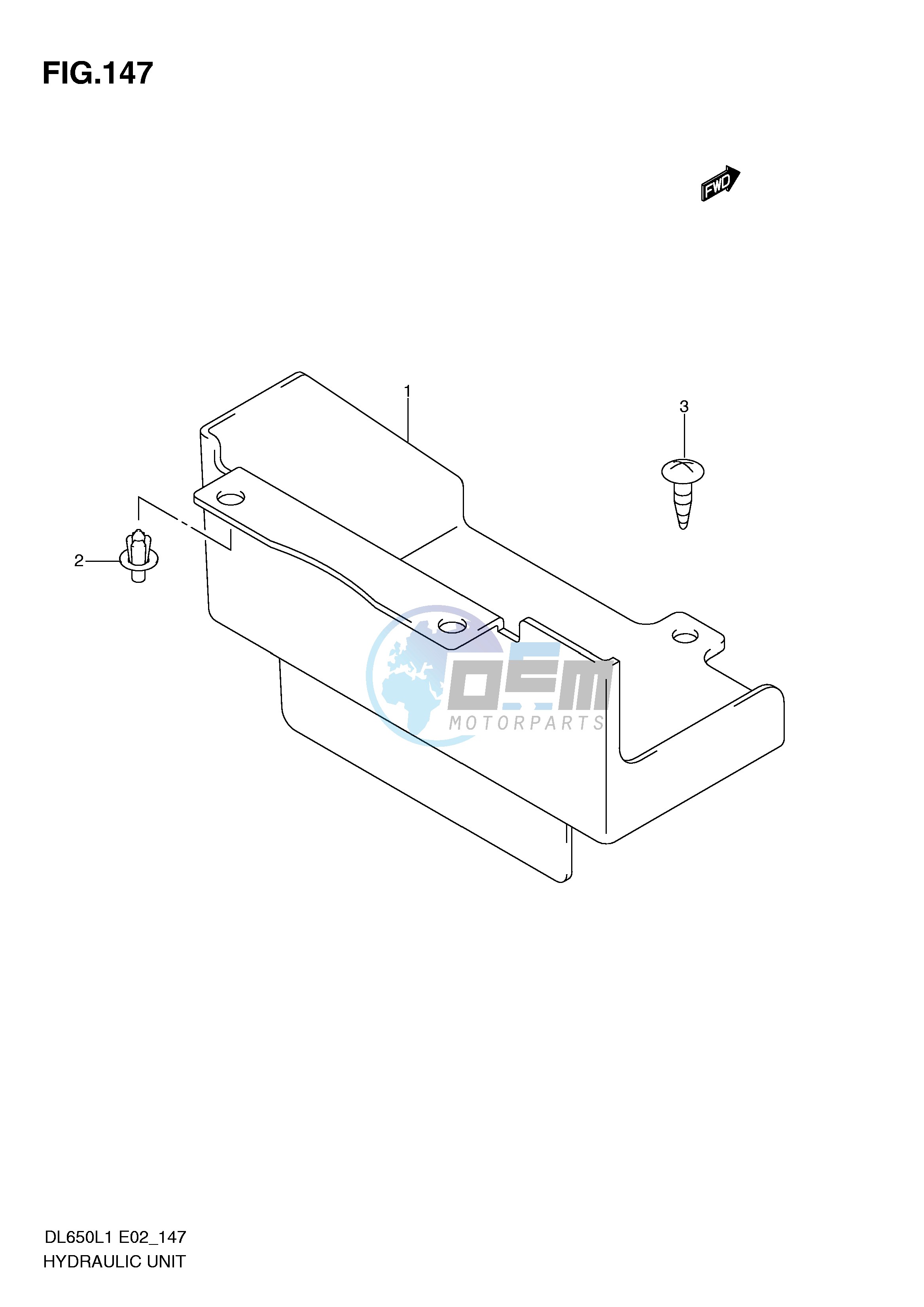 HYDRAULIC UNIT (DL650UEL1 E19)