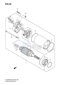 SV1000 (E3-E28) drawing STARTING MOTOR