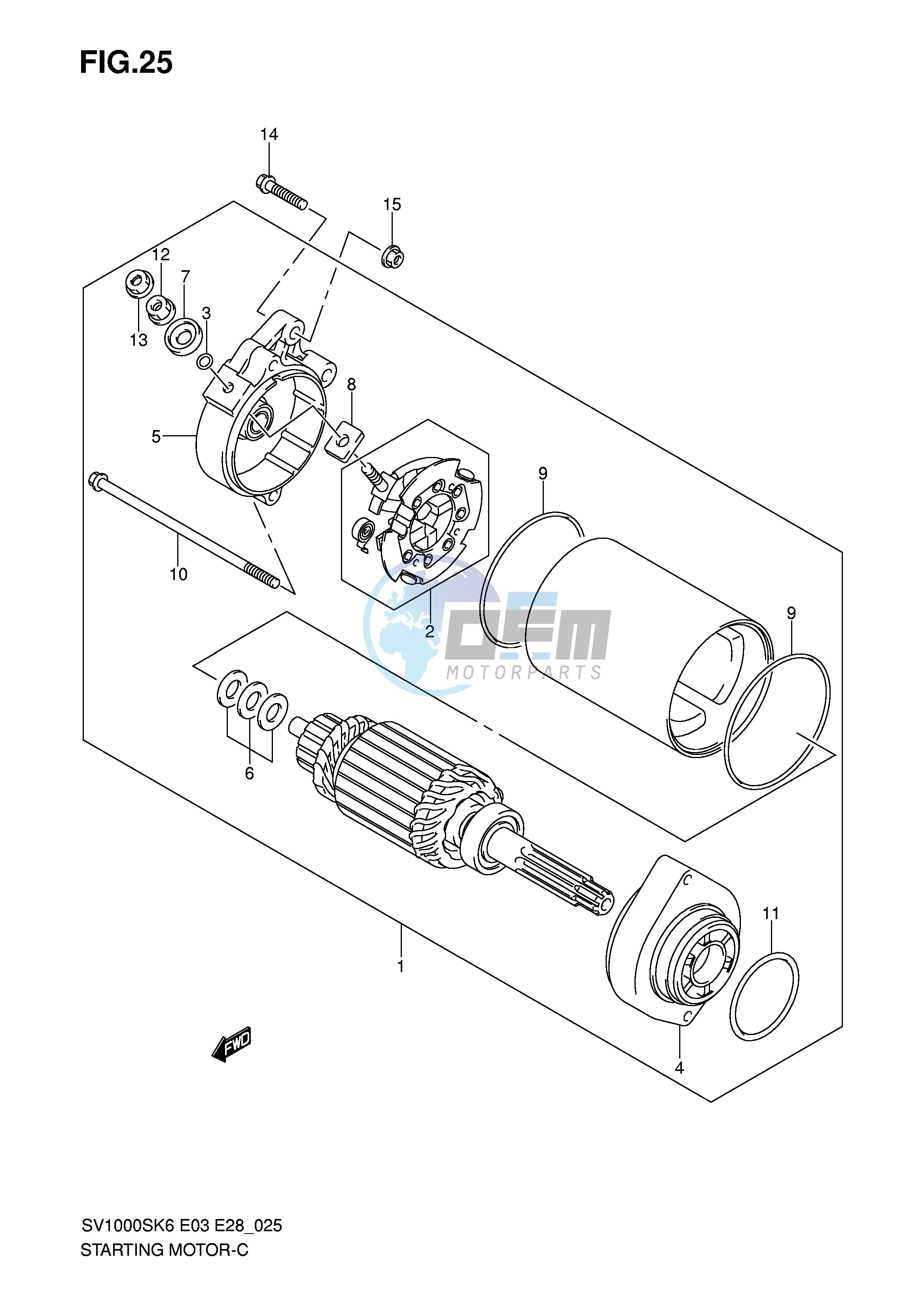 STARTING MOTOR