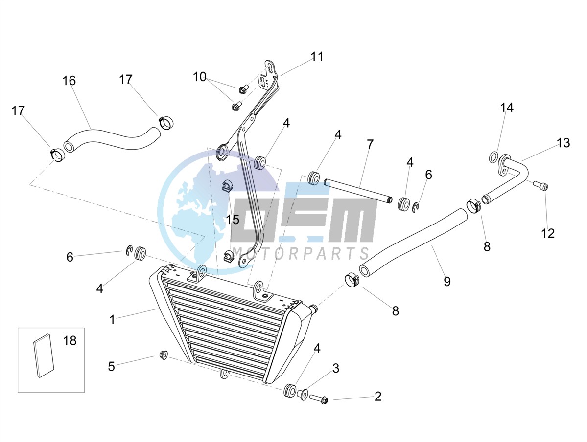 Oil radiator