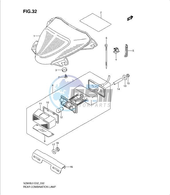 REAR COMBINATION LAMP