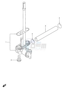 RMX250 (E1) drawing FUEL COCK