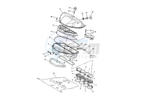 YZF R1 1000 drawing INTAKE