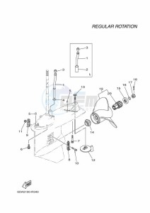 F175XCA-2020 drawing PROPELLER-HOUSING-AND-TRANSMISSION-2