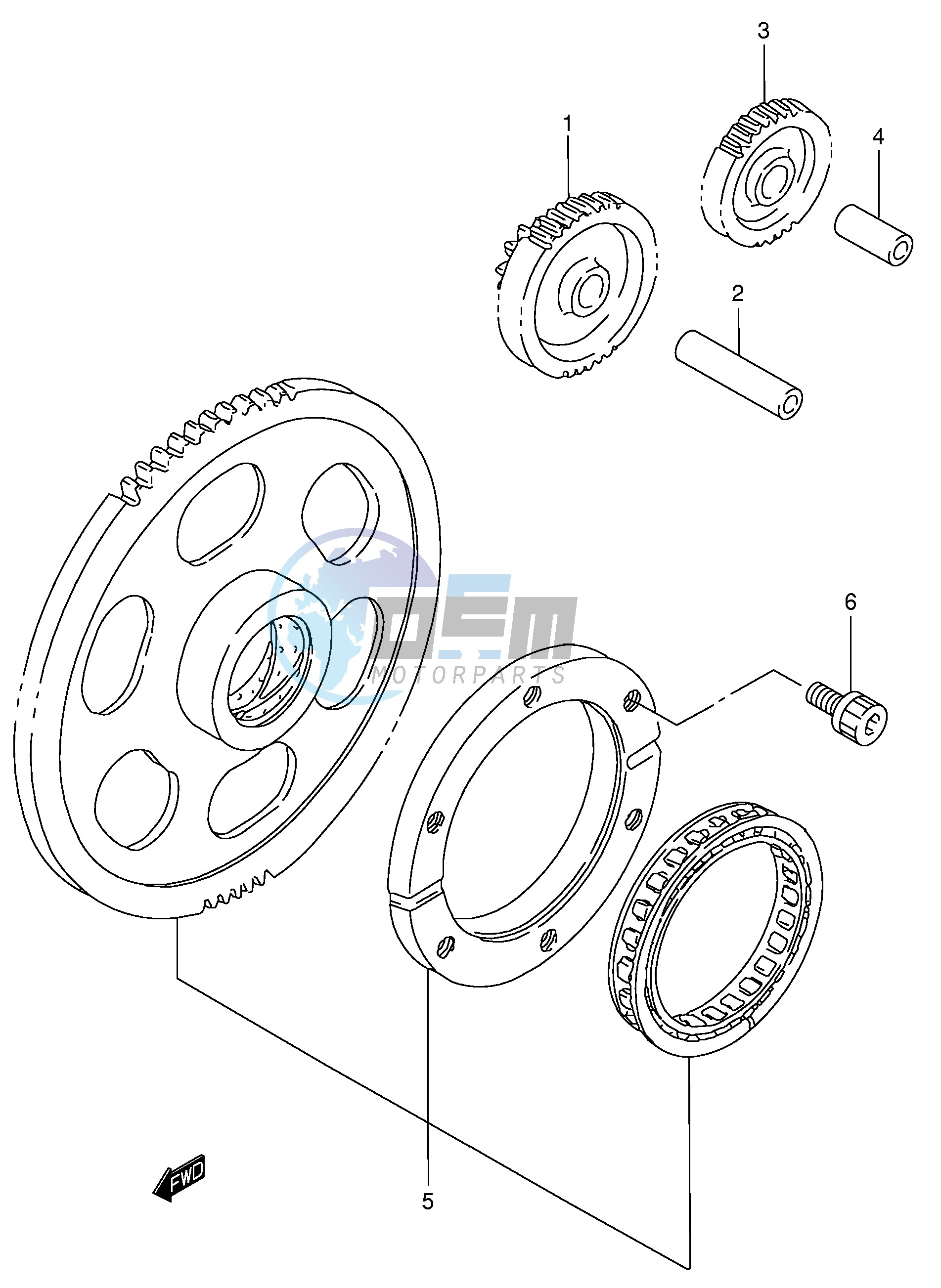 STARTER CLUTCH