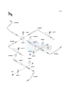 KAF 620 M [MULE 4010 4X4] (M9F) MAF drawing BRAKE PIPING