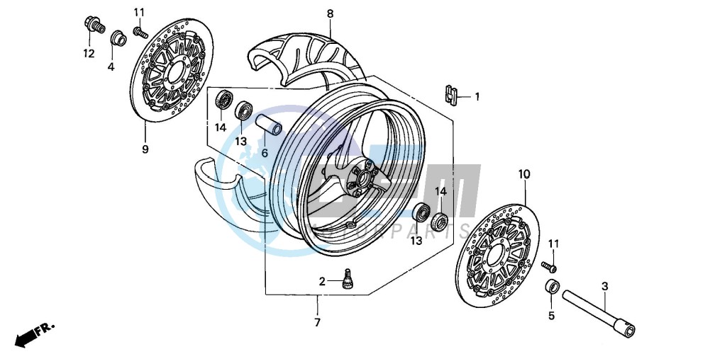 FRONT WHEEL