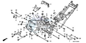 NT700VA UK - (E / MKH) drawing FRAME BODY