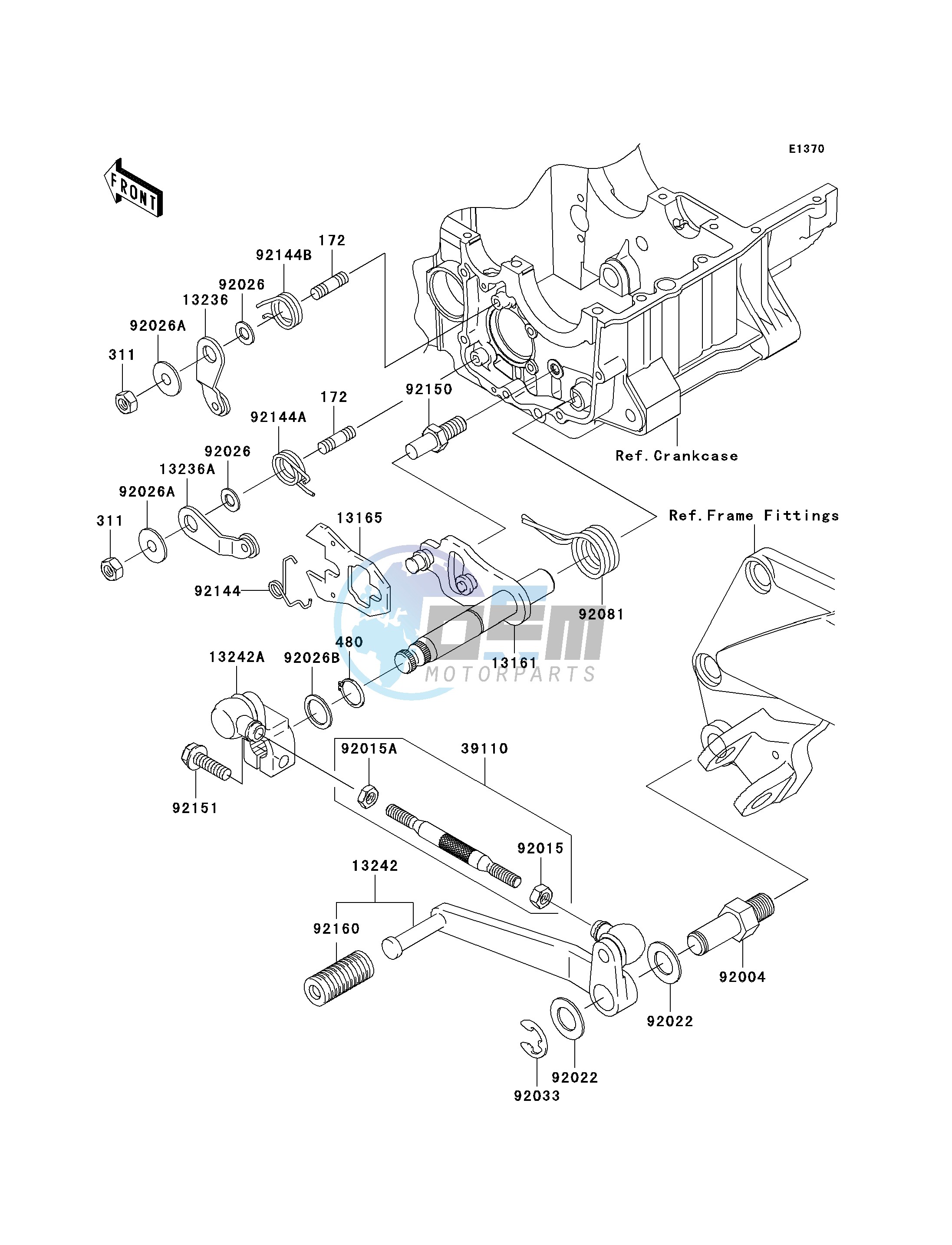 GEAR CHANGE MECHANISM