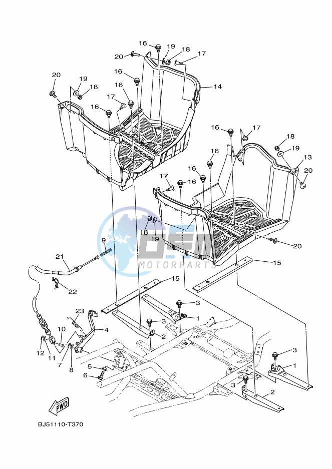 STAND & FOOTREST