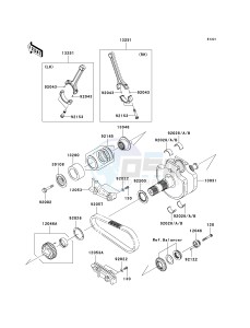 VN 2000 F [VULCAN 2000 CLASSIC LT] (6F-7F) F6F drawing CRANKSHAFT