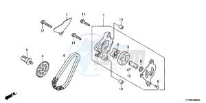 SH300AB drawing OIL PUMP