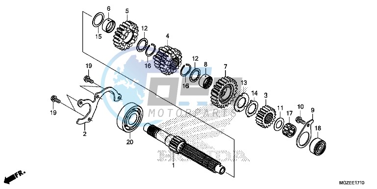 TRANSMISSION (MAINSHAFT)