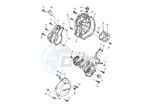 FZR R 600 drawing CRANKCASE COVER