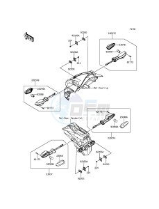 Z300_ABS ER300BFF XX (EU ME A(FRICA) drawing Turn Signals