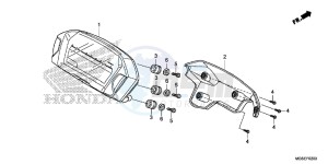 NC700SDC drawing METER