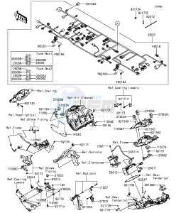 NINJA ZX-10R ABS ZX1000SGFA XX (EU ME A(FRICA) drawing Chassis Electrical Equipment