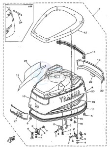 L130BETO drawing FAIRING-UPPER