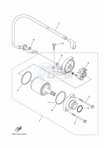 YFZ450R (BW2T) drawing STARTING MOTOR