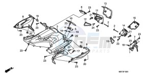 FJS400D9 ED / 2ED drawing INNER BOX (FJS400D9/FJS40 0A)