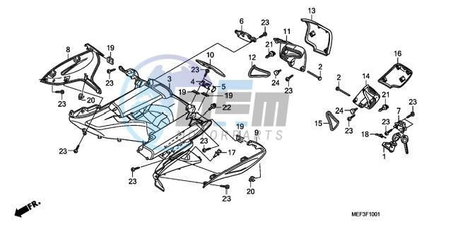 INNER BOX (FJS400D9/FJS40 0A)