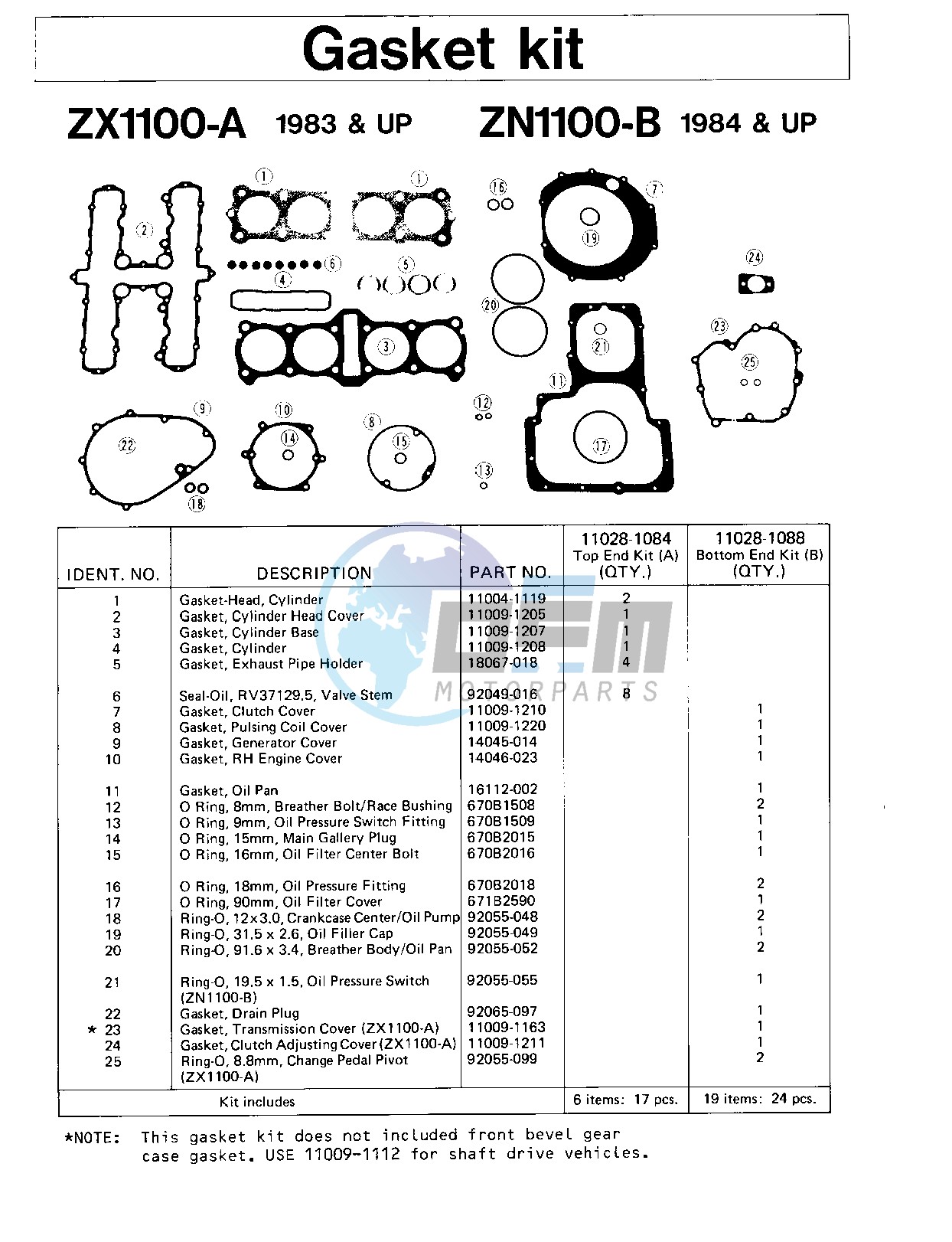 GASKET KIT