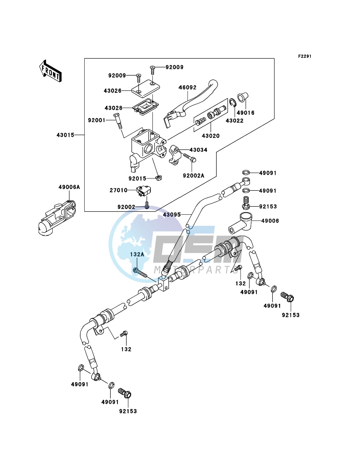 Front Master Cylinder