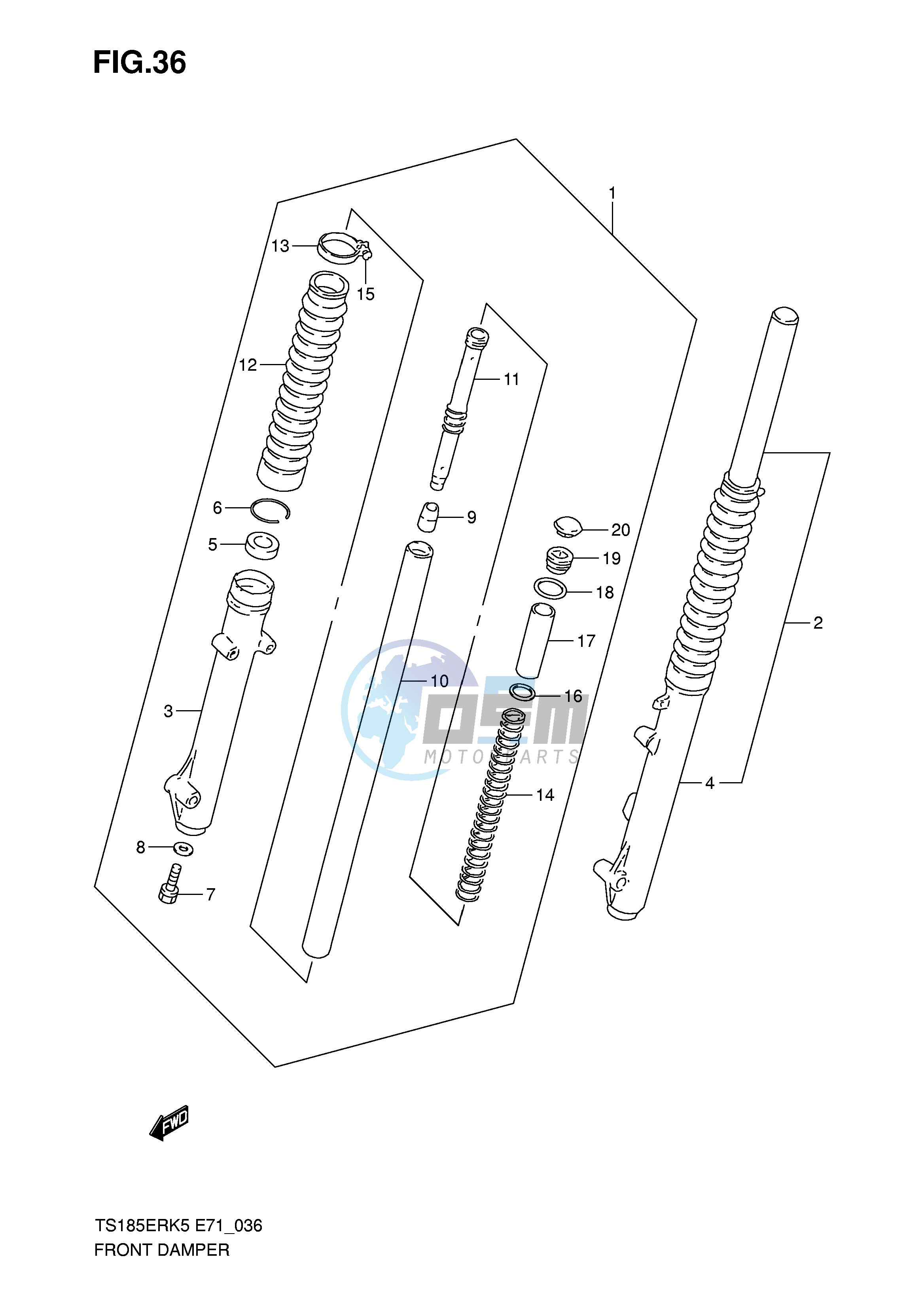 FRONT DAMPER