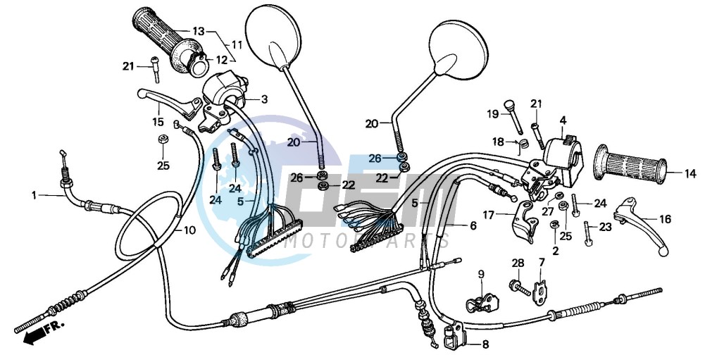 HANDLE LEVER/SWITCH/ CABLE