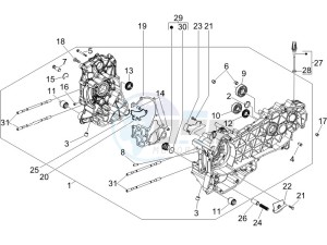 Nexus 125 e3 drawing Crankcase