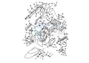 FJR 1300 drawing FENDER