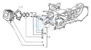 NRG 50 power DT drawing Cylinder-piston-wrist pin assy