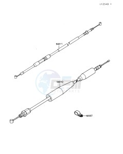 KX 250 G [KX250] (G1-G3) [KX250] drawing CABLES