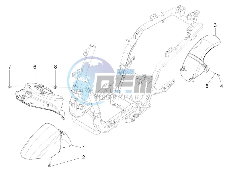 Wheel housing - Mudguard