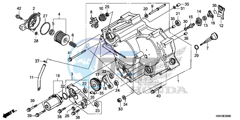 FRONT CRANKCASE COVER