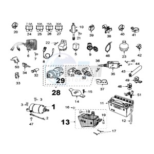 SAT 250 drawing ELECTRIC PART