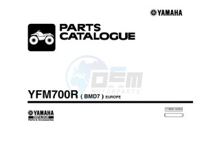 YFM700R (BMD7) drawing Infopage-1