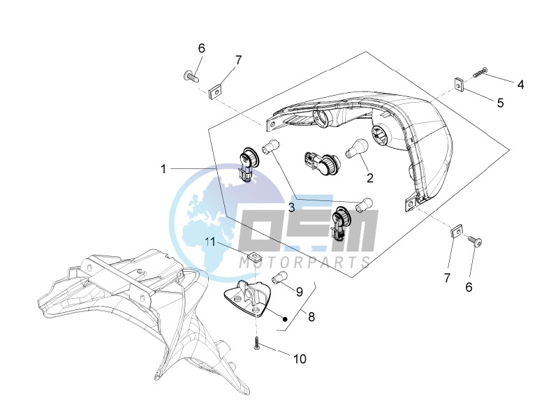 Tail light - Turn signal lamps