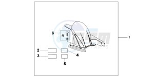 CB600FA CB600FA drawing HUGGER PB-324C