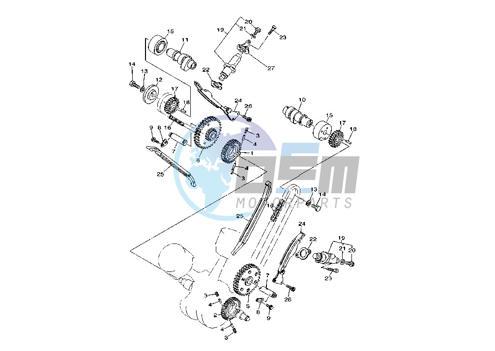 CAMSHAFT -CHAIN