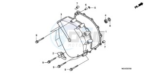 GL18009 UK - (E / AB MKH NAV) drawing CLUTCH COVER