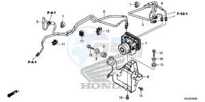 NC750SDE NC750SD Europe Direct - (ED) drawing ABS MODULATOR