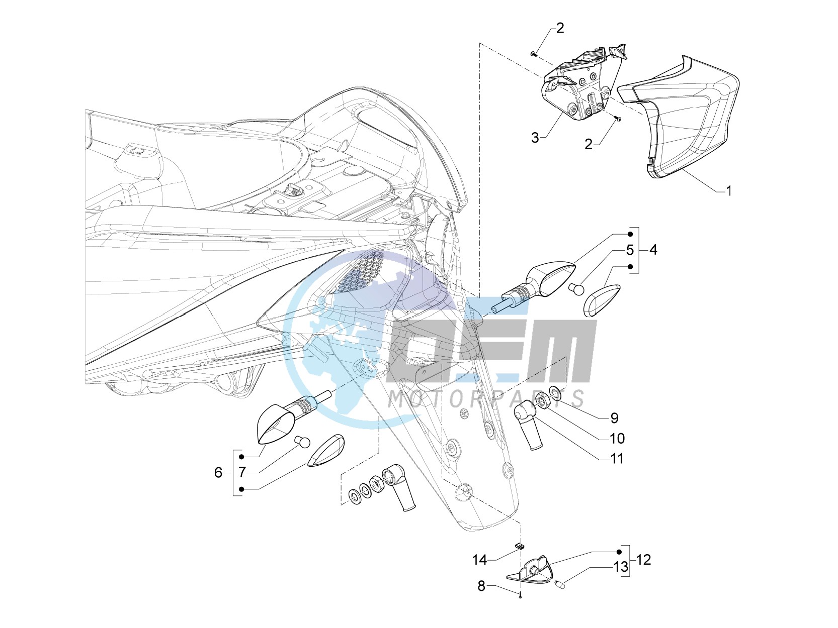 Tail light - Turn signal lamps