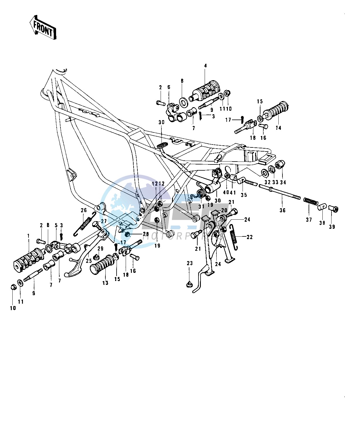 FOOTRESTS_STANDS_BRAKE PEDAL