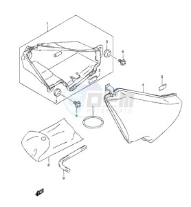 VZ800L1 drawing LUGGAGE BOX