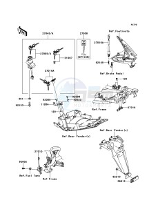 ER-6f EX650A8F GB XX (EU ME A(FRICA) drawing Ignition Switch