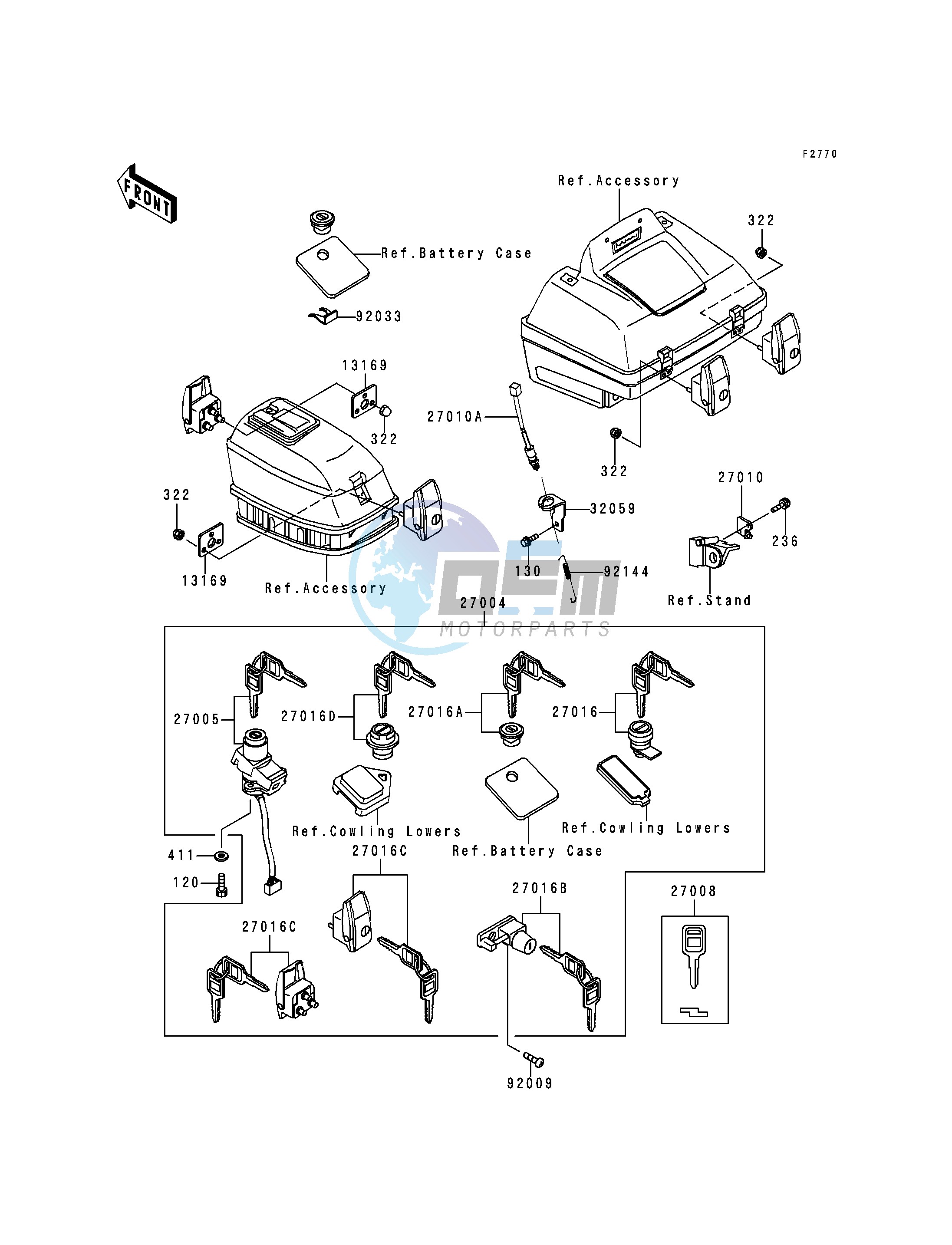 IGNITION SWITCH_LOCKS_REFLECTORS