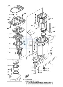 Z250D drawing UPPER-CASING