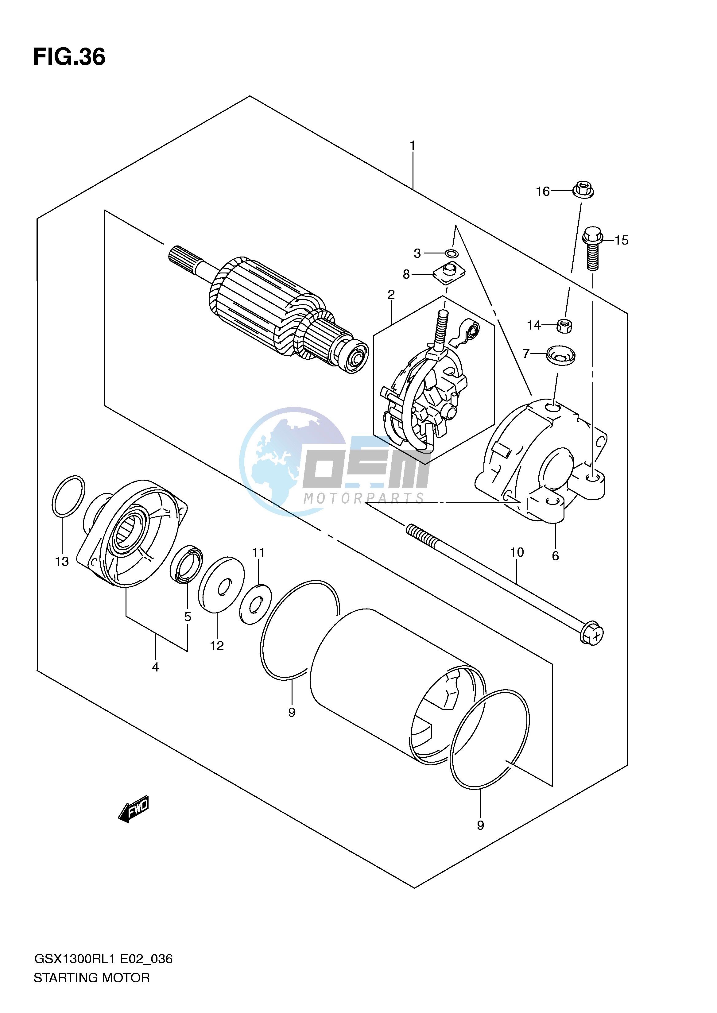 STARTING MOTOR