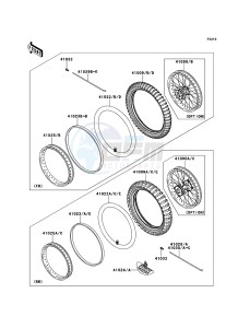 KX85/KX85-<<II>> KX85BDF EU drawing Tires